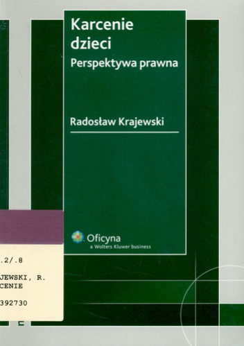 Karcenie dzieci. Perspektywa prawna - Radosław Krajewski