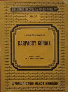 Karpaccy górale - Józef Korzeniowski
