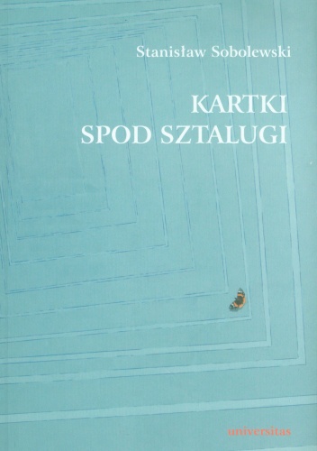Kartki spod sztalugi - Stanisław Sobolewski