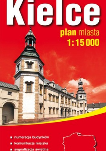 Kielce. Plan miasta. 1:15 000 ExpressMap