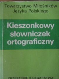 Kieszonkowy słowniczek ortograficzny - Walery Pisarek
