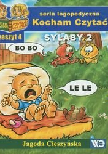 Kocham czytać. Zeszyt 4. Sylaby 2 - Jagoda Cieszyńska