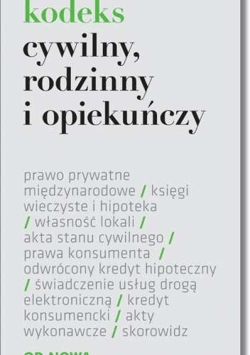 Kodeks cywilny, rodzinny i opiekuńczy - Agnieszka Kaszok