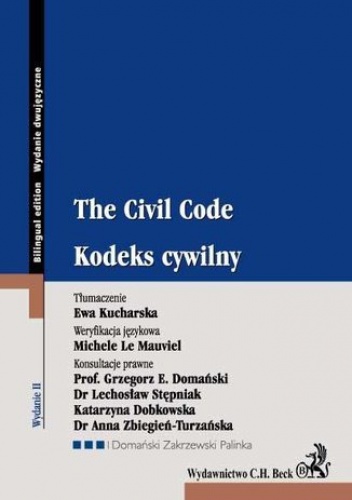 Kodeks cywilny. The Civil Code - Ewa Kucharska