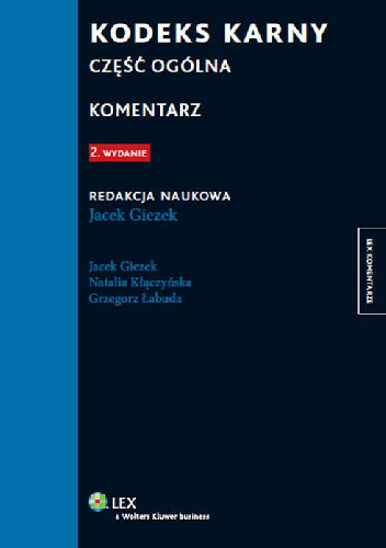 Kodeks karny Część ogólna Komentarz