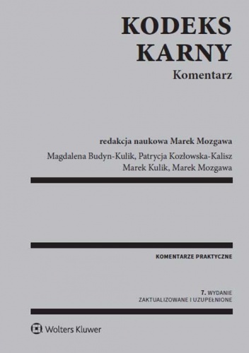 Kodeks karny. Komentarz