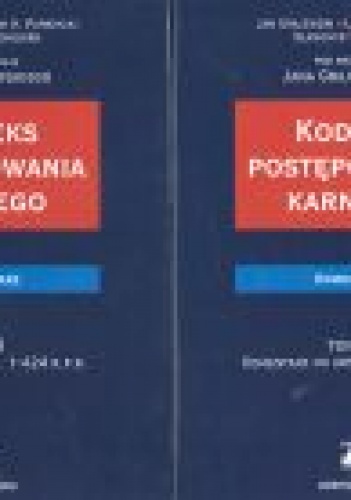 Kodeks postępowania karnego Komentarz t.1/2 - Jan Grajewski