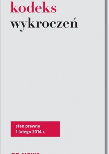 Kodeks wykroczeń - Lech Krzyżanowski
