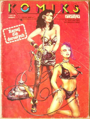Komiks Fantastyka 1-2/10-11 '90 - Raczej dla dorosłych - Redakcja miesięcznika Fantastyka