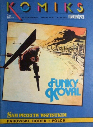 Komiks Fantastyka 2’88 – Funky Koval:  Sam przeciw wszystkim - Redakcja miesięcznika Fantastyka