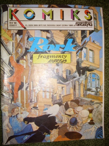 Komiks Fantastyka 3/8 ‘89 – Rork: Fragmenty - Redakcja miesięcznika Fantastyka