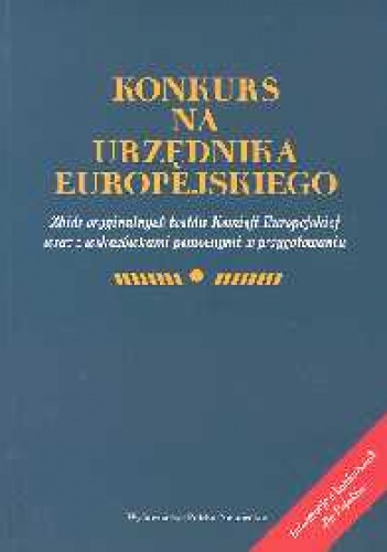 Konkurs na urzędnika europejskiego - Georg Ziegler