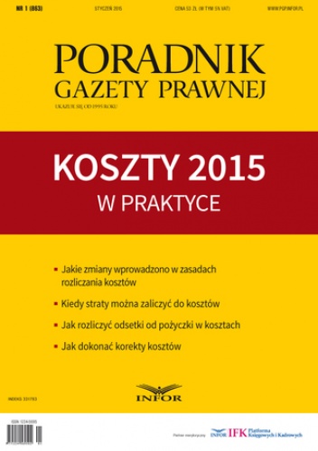 Koszty 2015 w praktyce - PL Infor