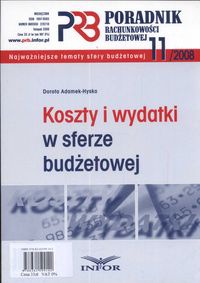Koszty i wydatki w sferze budżetowej - Dorota Hyska-Adamek