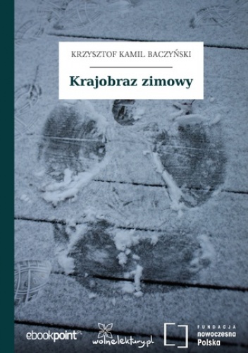 Krajobraz zimowy - Kamil Baczyński Krzysztof