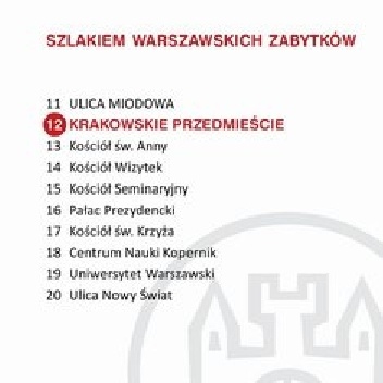 Krakowskie Przedmieście. Szlakiem warszawskich zabytków - Ewa Chęć