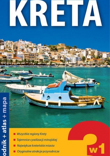 Kreta 3w1: przewodnik + atlas + mapa - Piotr Jabłoński