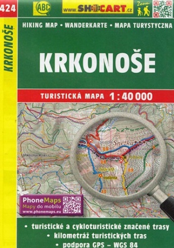 Krkonoše, 1:40 000