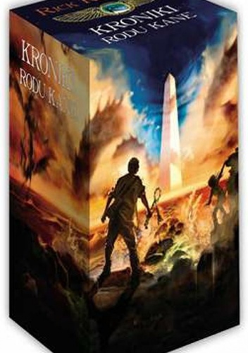 Kroniki rodu Kane. Czerwona piramida + Ognisty tron + Cień węża (komplet) - Rick Riordan