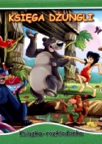 Księga dżungli. Książka-rozkładanka - praca zbiorowa