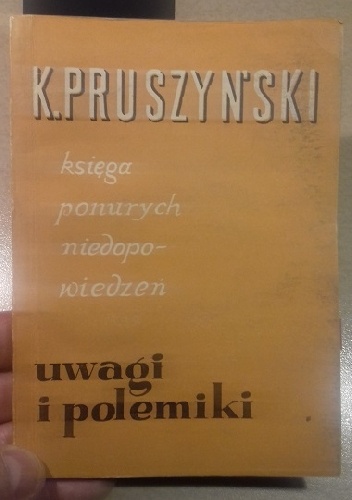 Księga ponurych niedopowiedzeń - Ksawery Pruszyński