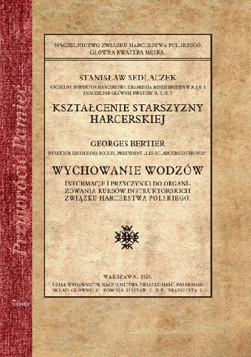 Kształcenie starszyzny harcerskiej - Stanisław Sedlaczek
