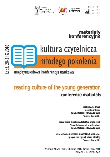 Kultura czytelnicza młodego pokolenia. Międzynarodowa konferencja naukowa