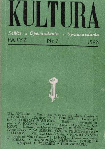 Kultura, nr 7 / 1948 - Redakcja pisma Kultura