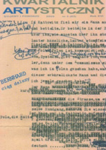 Kwartalnik Artystyczny, nr 3/2009 (63) - Redakcja Kwartalnika Artystycznego