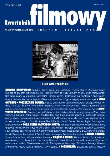 Kwartalnik filmowy. Kino amerykańskie