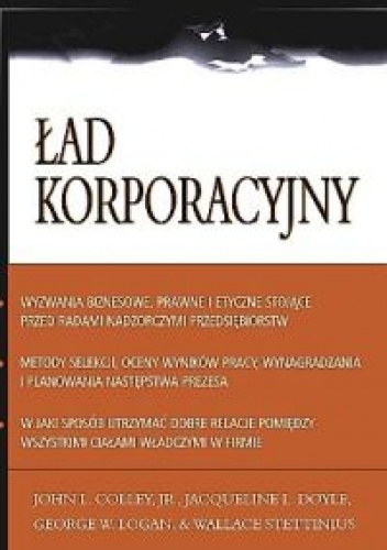 ład korporacyjny - praca zbiorowa