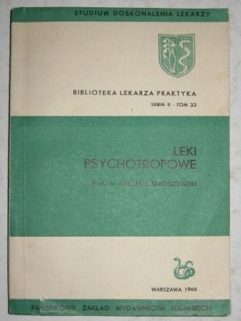 Leki psychotropowe - Jan Jaroszyński