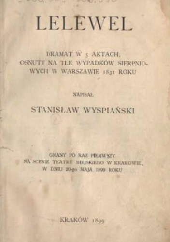 Lelewel - Stanisław Wyspiański