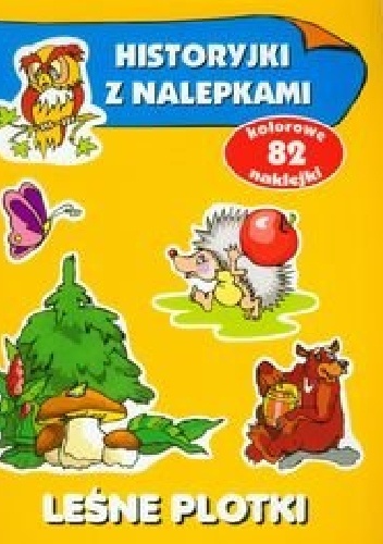 Leśne plotki. Historyjki z nalepkami - Anna Wiśniewska