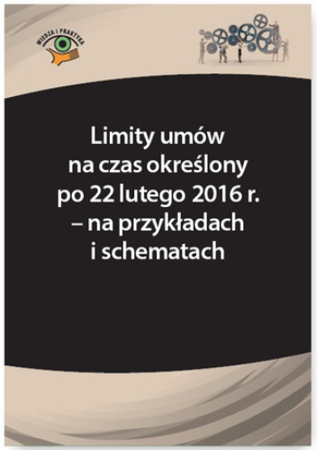 Limity umów na czas określony po 22 lutego 2016 r. - na przykładach i schematach - Monika Frączek, Szymon Sokolik