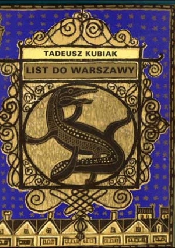 List do Warszawy - Tadeusz Kubiak
