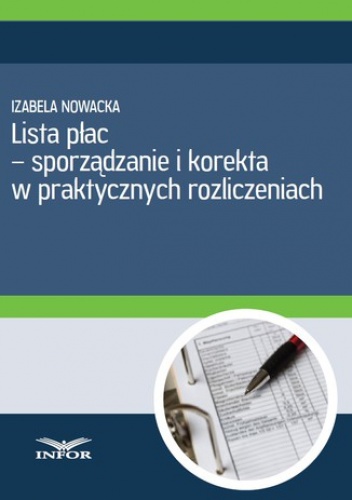 Lista płac - sporządzanie i korekta - Salamon Aldona
