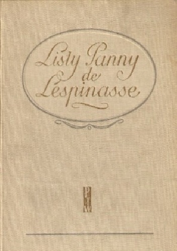Listy panny de Lespinasse - Julie de Lespinasse