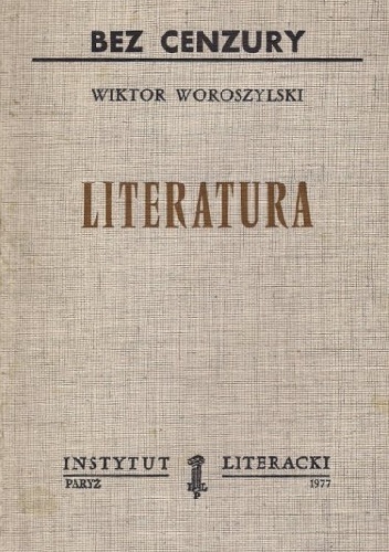 Literatura - Wiktor Woroszylski