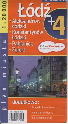 Łódź + 4. Plan miasta