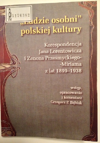"Ludzie osobni" polskiej kultury