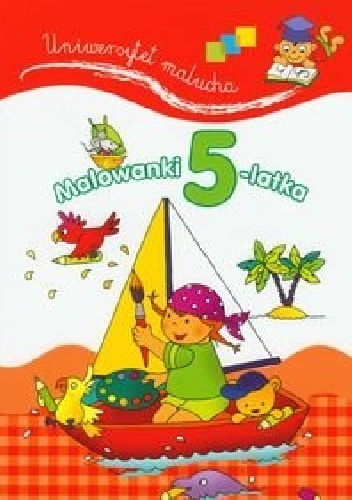 Malowanki 5-latka. Uniwersytet malucha - Elżbieta Lekan