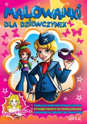 Malowanki dla dziewczynek - Alicja Karczmarska-Strzebońska