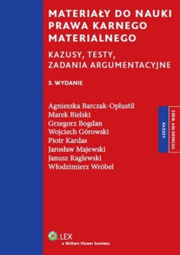 Materiały do nauki prawa karnego materialnego - praca zbiorowa