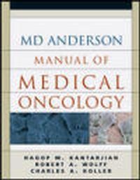 MD Anderson Manual of Clinical Oncology - H. Kantarjian