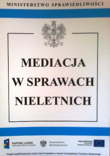 Mediacja w sprawach nieletnich - Ustawodawca