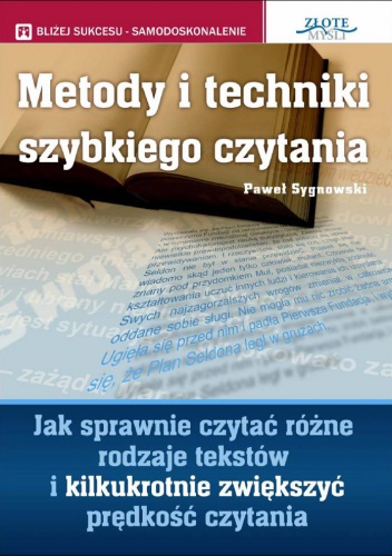 Metody i techniki szybkiego czytania - e-book - Paweł Sygnowski
