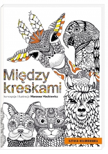 Między kreskami - Marzena Mackiewicz
