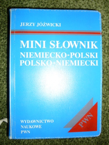 Mini słownik - niemiecko-polski, polsko-niemiecki - Jarzy Jóźwicki