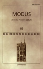 Modus. Prace z historii sztuki t. VI - praca zbiorowa